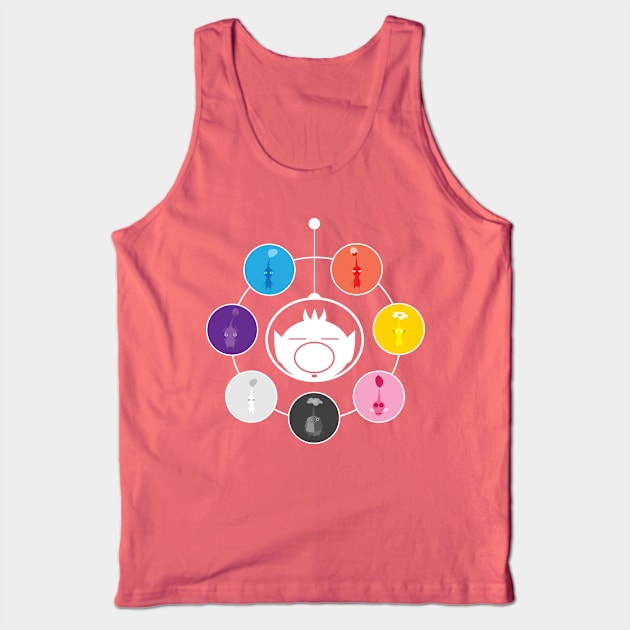 The Circle of Sprouts Tank Top by sparkmark